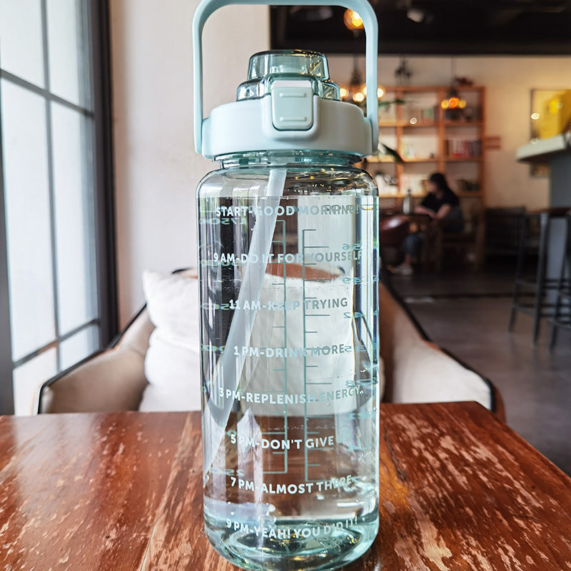 Motivational Water Bottle 2L