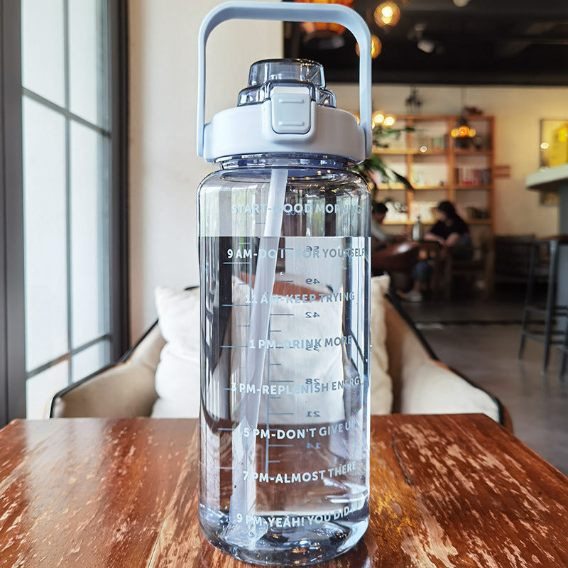 Motivational Water Bottle 2L