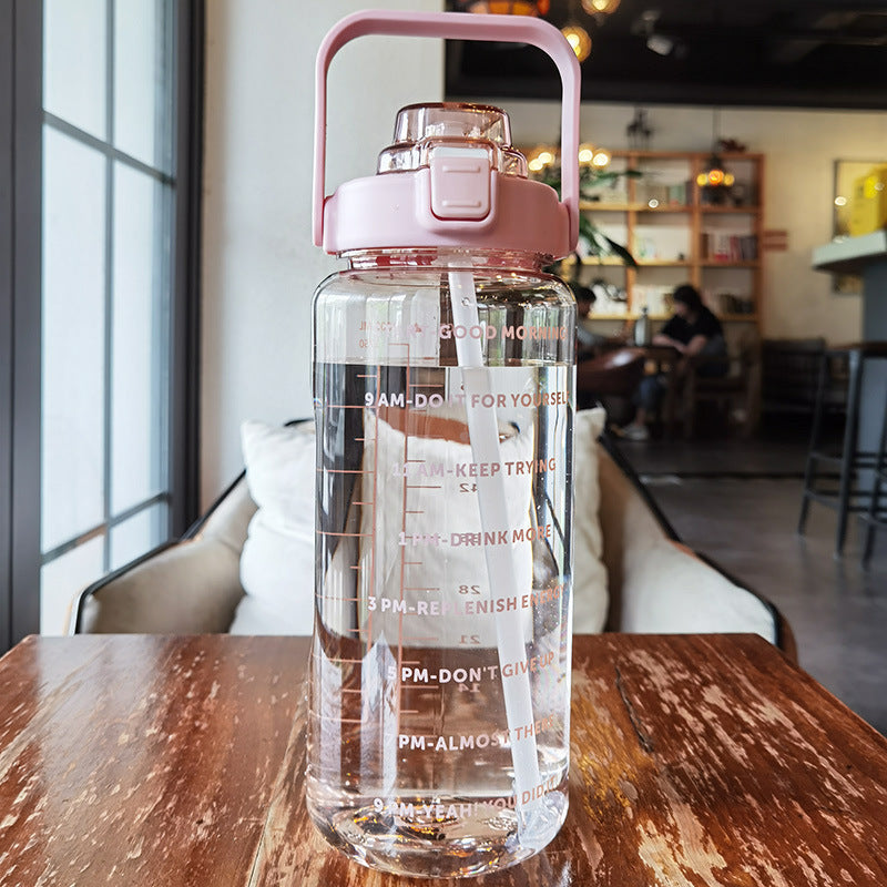 Motivational Water Bottle 2L