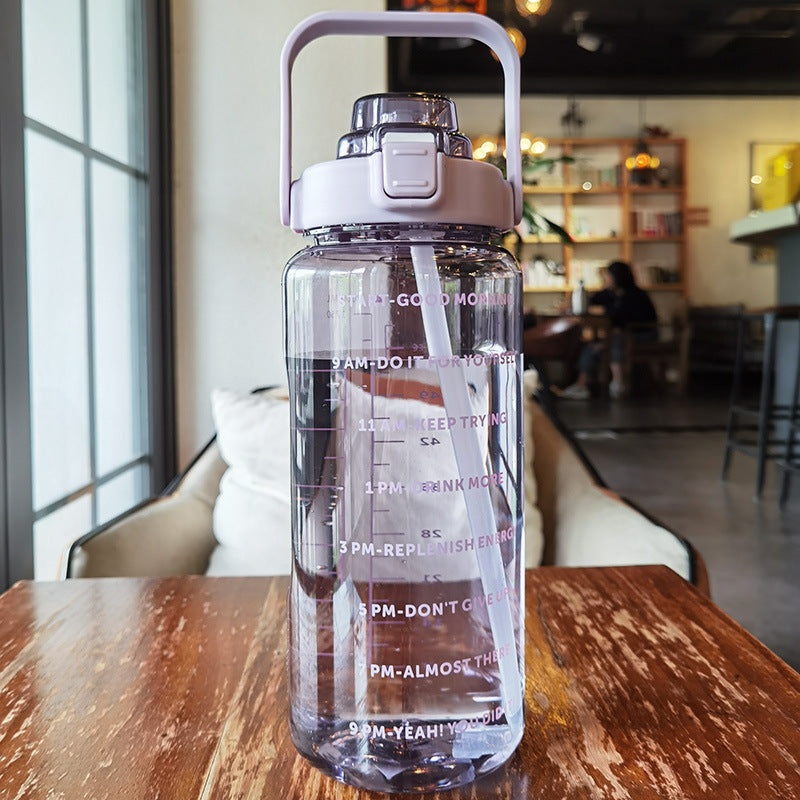 Motivational Water Bottle 2L