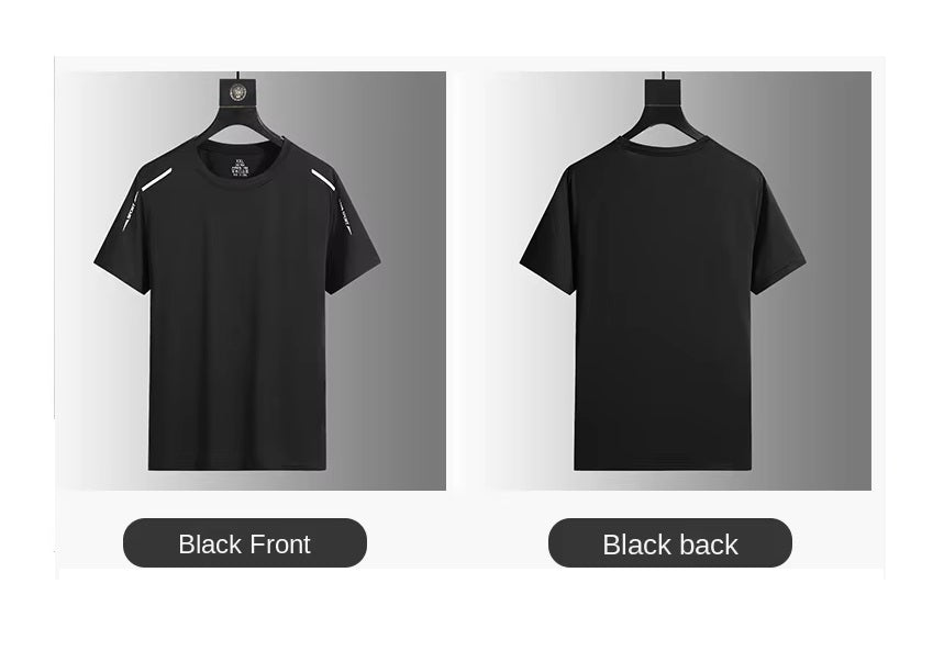 Men's Ice Silk Gym T- Shirt
