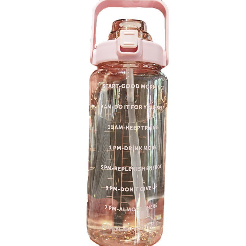 Motivational Water Bottle 2L