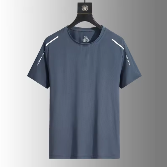 Men's Ice Silk Gym T- Shirt