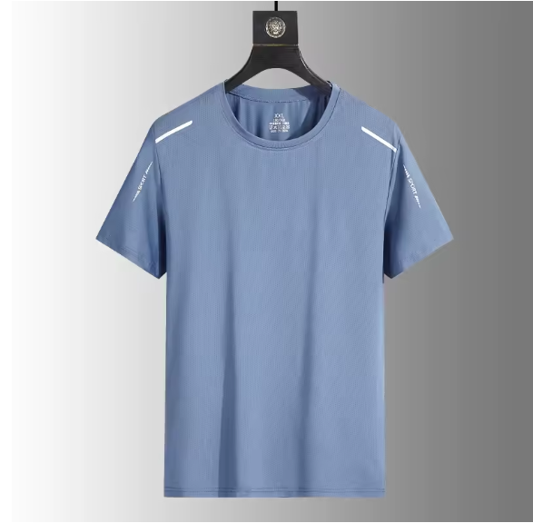 Men's Ice Silk Gym T- Shirt