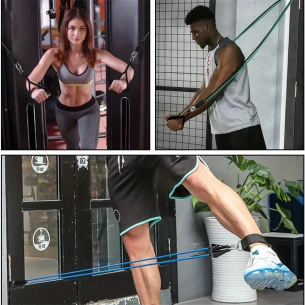 11-Piece Portable Resistance Band Set