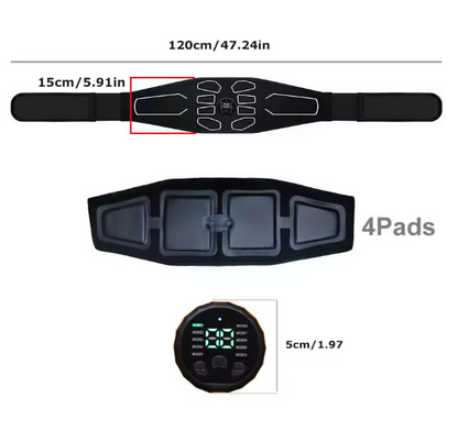 EMS Abdominal Trainer Belt